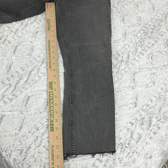 Agolde High Rise Ankle Grey Denim Jean size 26 - Picture 6 of 8